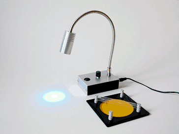 GFP用実体顕微鏡用照明落射光源ユニット