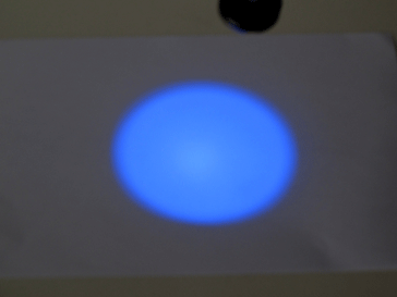 UV・白色光切替式防水LEDブラックライトセット内容